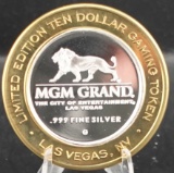 (2) $10 Silver Gaming Token