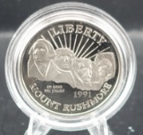 1994 World Cup Half Dollar and 1991-S Mount Rushmore Half Dollar