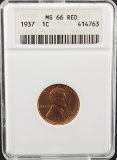1937 Wheat Cent Red