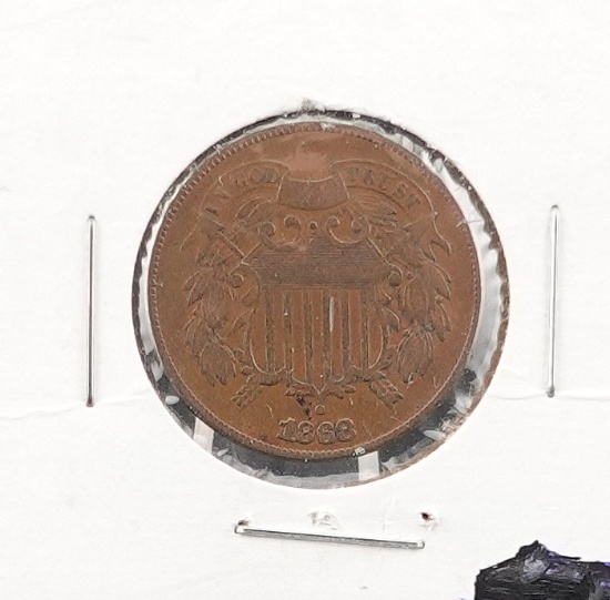 1868 2 Cent Piece