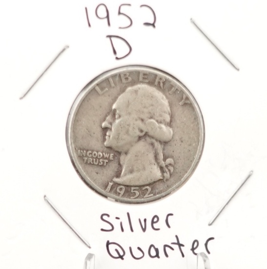 (5) Silver Washington Quarters