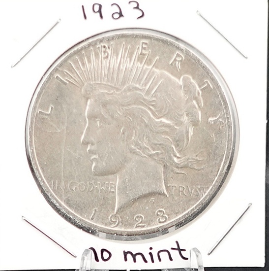 1923 Peace Dollar