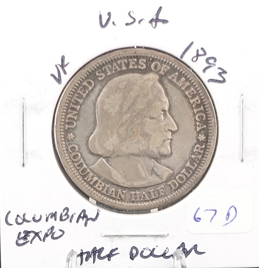 1893 Columbian Expo Half Dollar