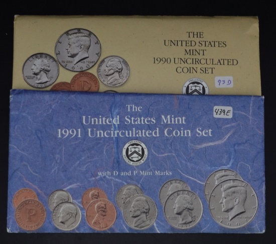(2) P and D Mint Sets