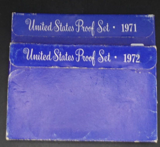 1971 and 1972 Mint Sets
