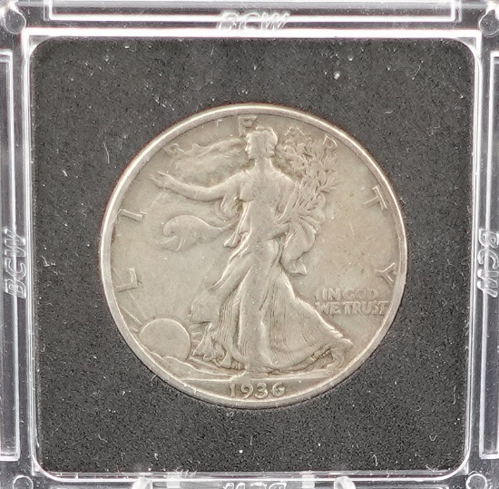 1936-D Walking Liberty Half Dollar