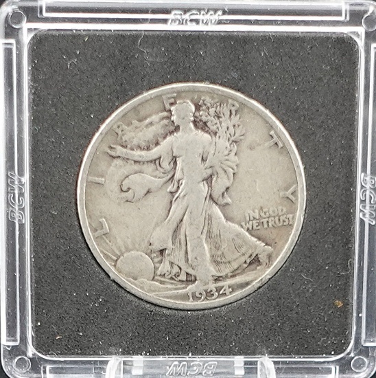 1934 Walking Liberty Half Dollar