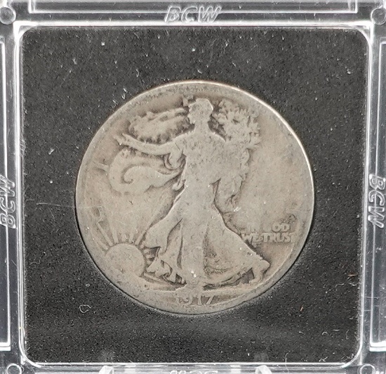 1917 Walking Liberty Half Dollar