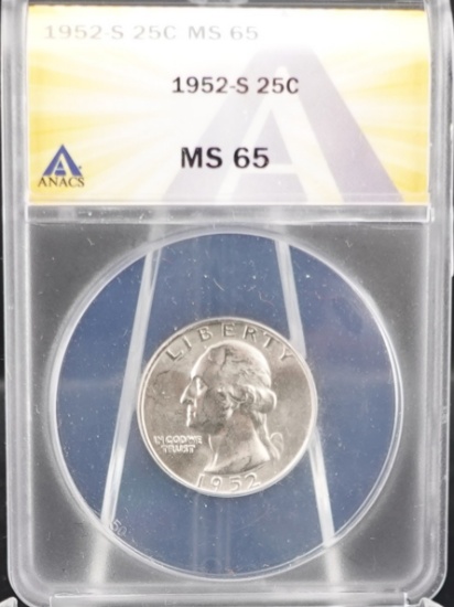 1952-S Washington Quarter