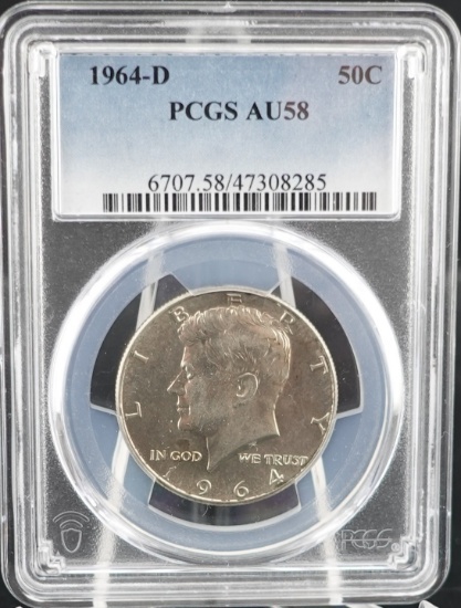 1964-D Kennedy Half Dollar