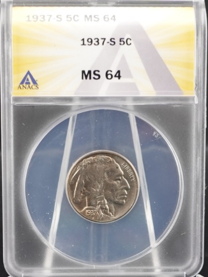 1937-S Buffalo Nickel