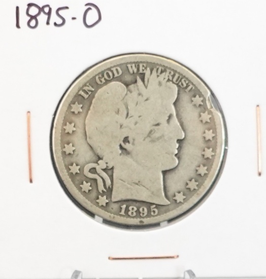 1895-O Barber Half Dollar