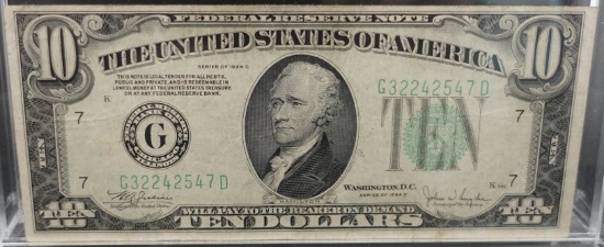 1934 C $10 Note
