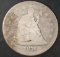 1876 Seated Quarter