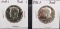 1968-S and 1970-S Kennedy Half Dollars