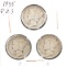 1935 P, D and S Mercury Dime Set