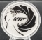 2022 1 Ounce 007 Silver Round
