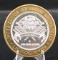 2002 Silver $10 Gaming Token