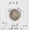 1877 Seated Dime