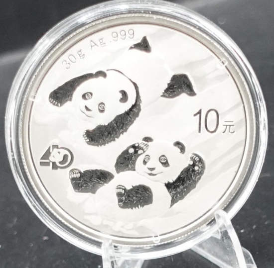 2022 China Panda Silver Round