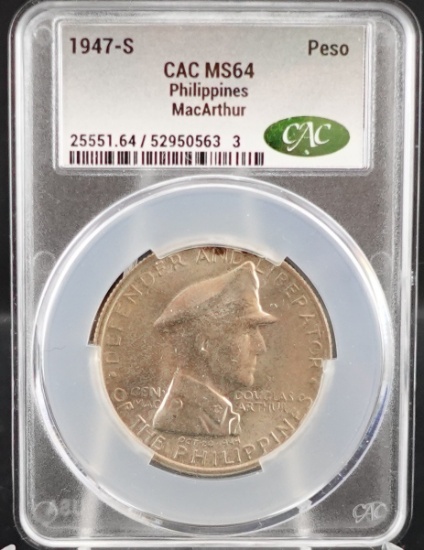 1947-S MacArthur Peso