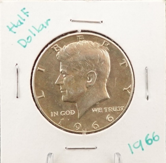 1966 SMS Kennedy Half Dollar