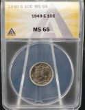 1940-S Mercury Dime