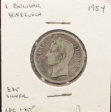 1 Bolivar Venezuela Silver Coin