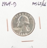1964-D Washington Quarter