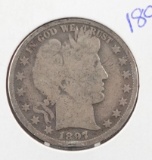 1897 Barber Half Dollar