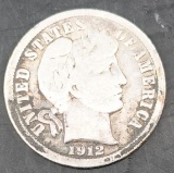 1912-S and 1912-D Barber Dimes