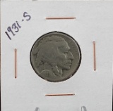 1931-S Buffalo Nickel
