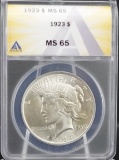 1923 Peace Dollar