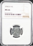1943-D Steel Wheat Cent