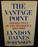 Autographed Copy of The Vantage Point by Lyndon Baines Johnson