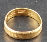21.6k Gold Men's and Women's Wedding Band Set