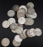 (35) Silver Roosevelt & Mercury Dimes