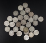 (30) Silver Canadian Dimes