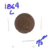 1864 Indian Head Cent