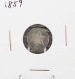 1859 3 Cent Piece