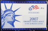 2007 14 Coin Mint Proof Set