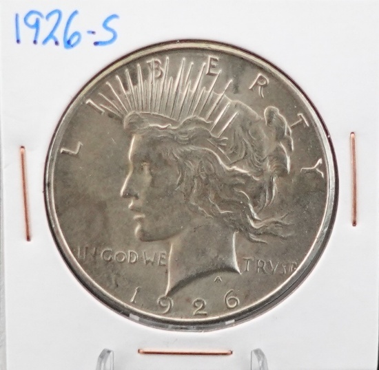 1926-S Peace Dollar