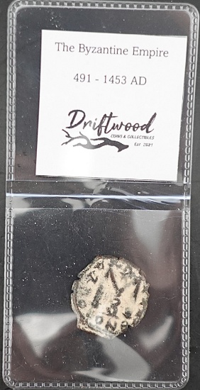 491-1453 AD Byzantine Empire Coin