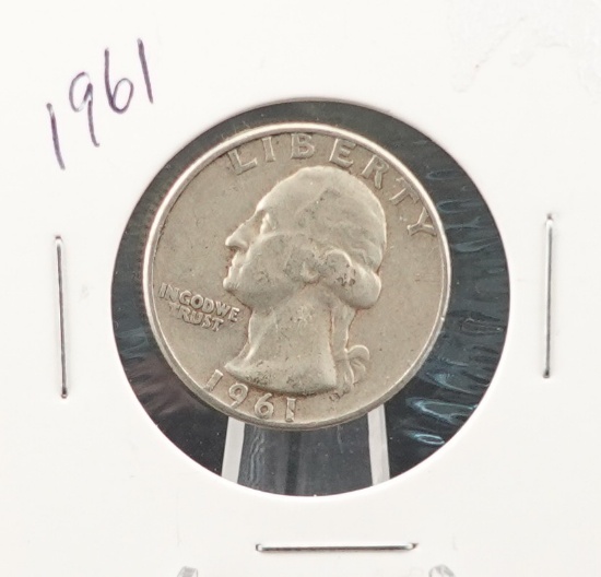 1961 Washington Quarter