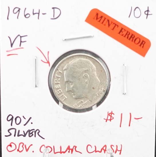 1964-D Roosevelt Dime