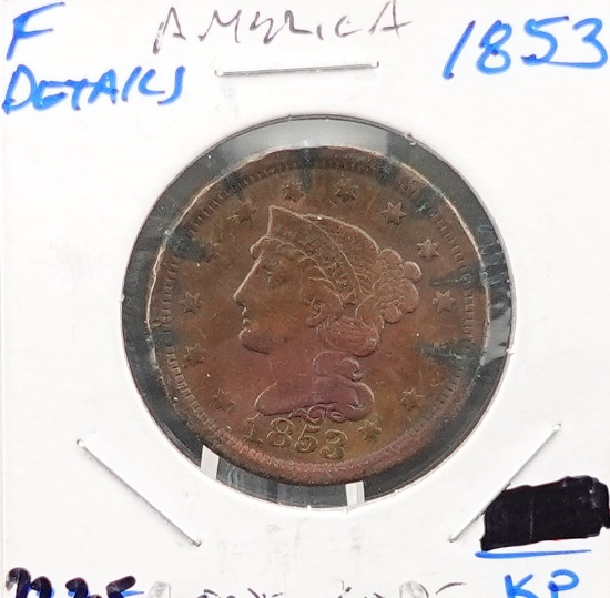 1853 Large Cent