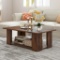Giantex Rectangle Wood Center Table, 41