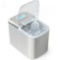 Costway Stainless Steel Ice Maker Machine Countertop 26Lbs/24H Self-Clean