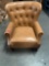 Leather Sofa Chair - brown