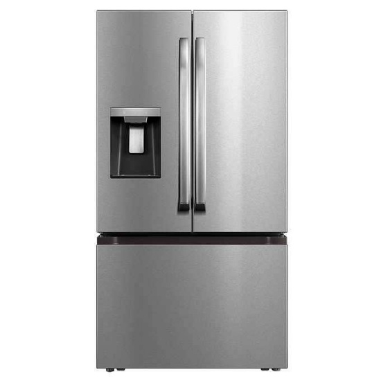 Midea 29.3 cu. ft. Jumbo Capacity French Door Refrigerator w/ Ice Maker - Stainless #MRF29D3AST